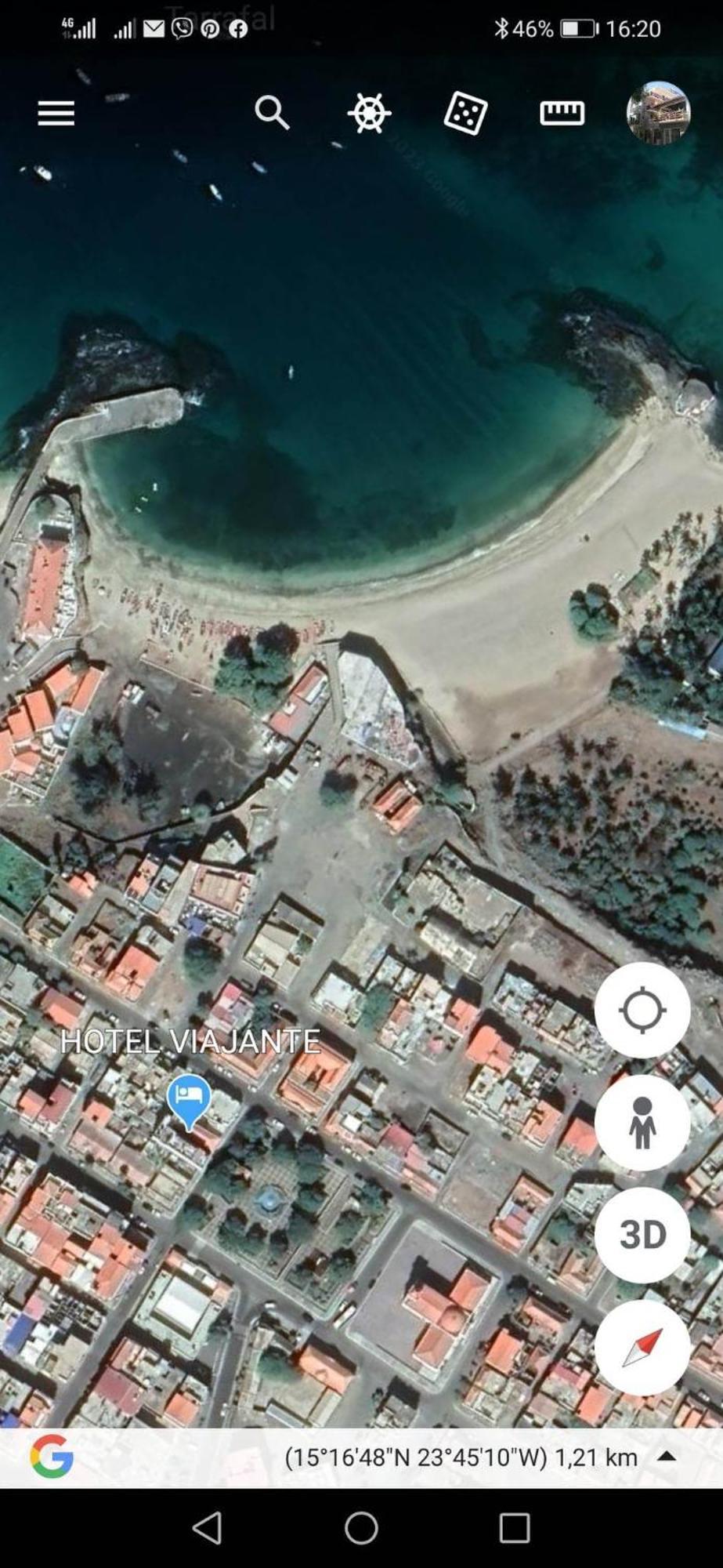 Hotel Viajante Tarrafal  Kültér fotó